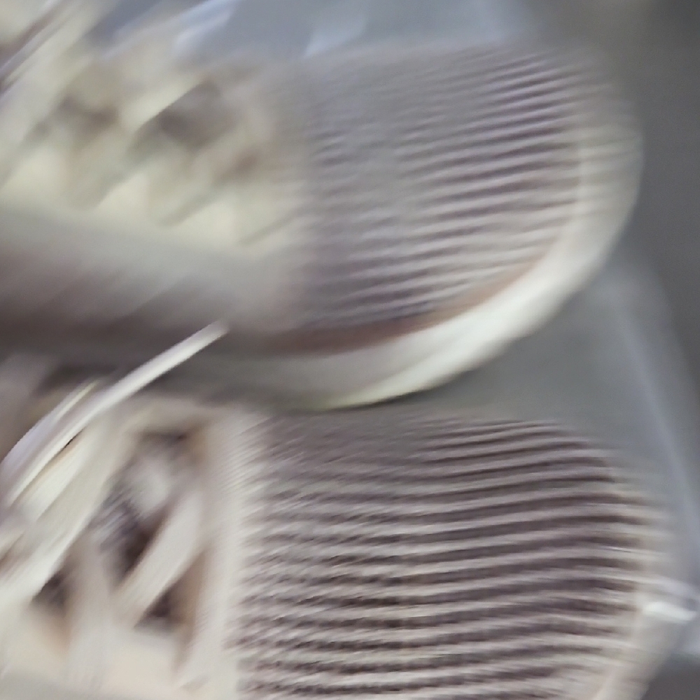 Adidas Women's Cream Knit Sneakers - Picture 7 of 12